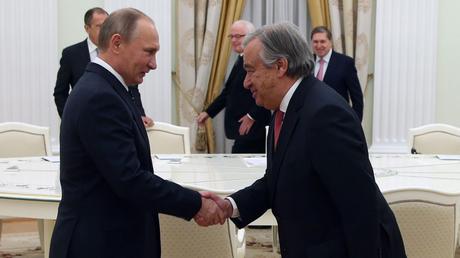 Putin recibirá el próximo martes al Secretario General de la ONU para hablar de Ucrania