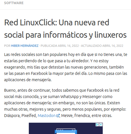 Lugares donde descargar la App Móvil de Red LinuxClick Lugares donde descargar la App Móvil de Red LinuxClick