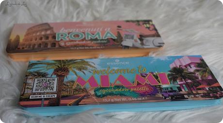 ESSENCE, las paletas de sombras más viajeras