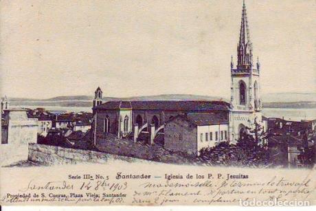1908:vista de la iglesia de los jesuítas