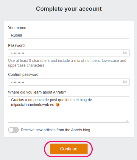 Tutorial de Ahrefs Webmaster Tools para principiantes
