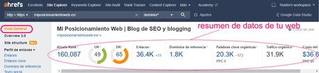 Tutorial de Ahrefs Webmaster Tools para principiantes