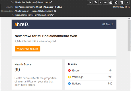 Tutorial de Ahrefs Webmaster Tools para principiantes