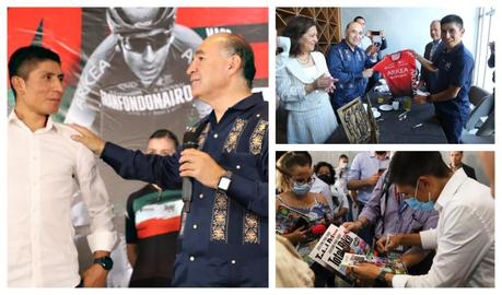 Inicia la promoción del Gran Fondo Nairo Quintana en SLP