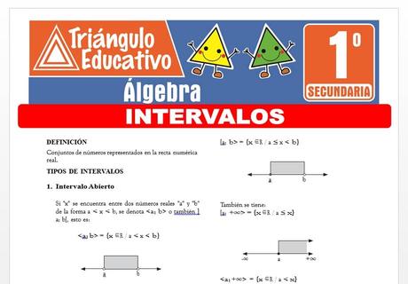 Intervalos para Primero de Secundaria