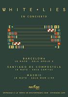 Conciertos en España de  White Lies en 2022