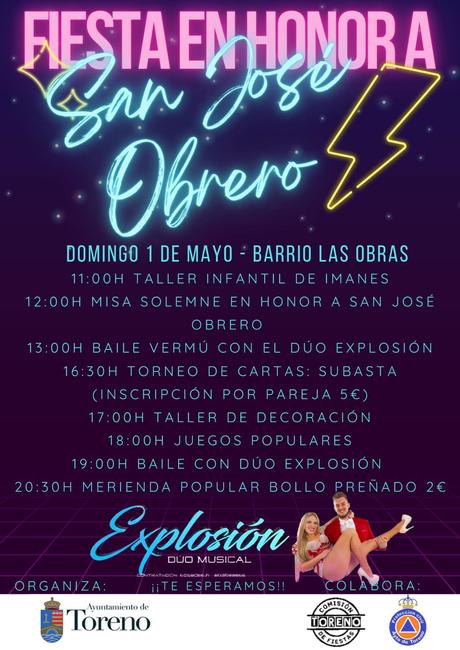 Fiestas del Barrio Las Obras de Toreno en honor a San José Obrero 1