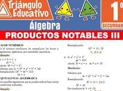 Productos Notables para Primero Secundaria