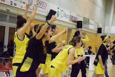 banquillo Basket Almeda reacción apoyo