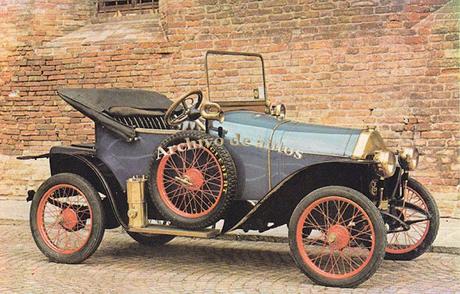 Le Zèbre tipo C, un pequeño automóvil francés del año 1914