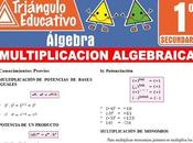 Multiplicación Algebraica para Primero Secundaria