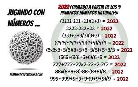 2022 a partir de los 9 primeros números naturales 2022 a partir de los 9 primeros números naturales