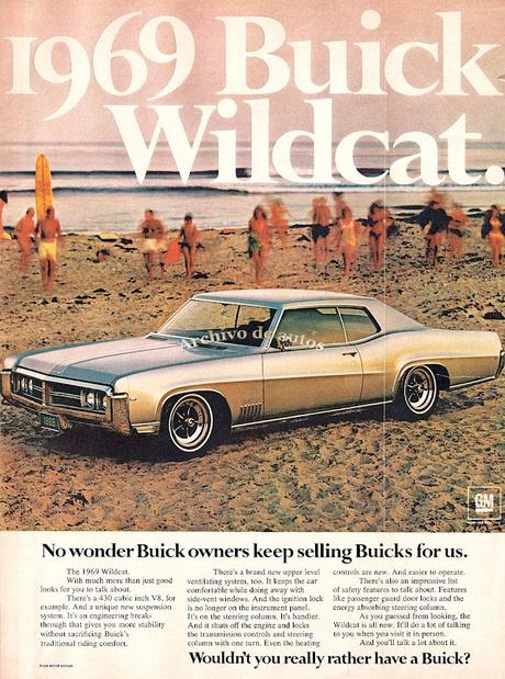 Buick Wildcat de General Motors Corporation del año 1969