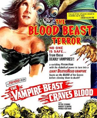DESEO Y LA BESTIA, EL (THE BLOOD BEAST TERROR) (Gran Bretaña, 1968) Fantástico, Terror, Policíaco