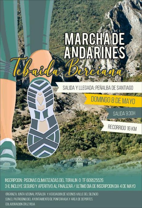 La junta vecinal de Peñalba organiza la marcha de andarines Tebaida Berciana 24