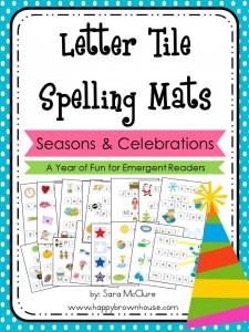 Letter-Tile-Spelling-Mats-Bundle-Seasons-Vacaciones