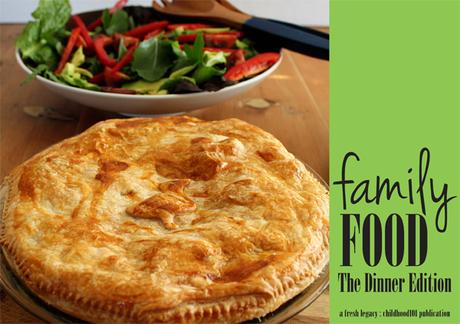 Libro electrónico de recetas para la cena familiar