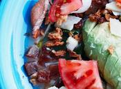 Ensalada vinagreta pera