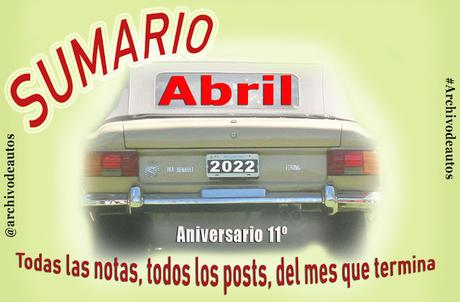 Sumario de abril de 2022