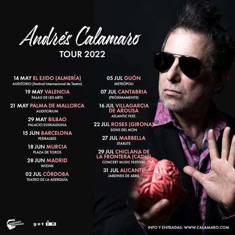 Andrés Calamaro: conciertos en España en 2022