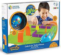 10 juguetes de codificación STEM para niños a los que les encanta codificar: de 4 a 12 años 125 Ratón robótico Code and Go