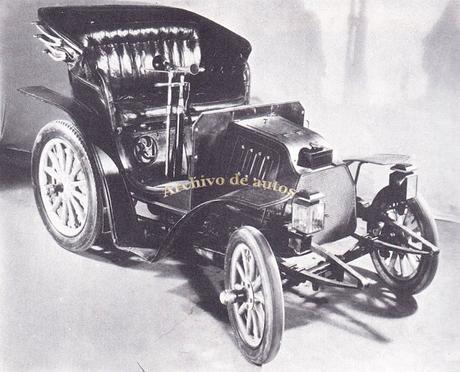 PD-Wagen de 1900 diseñado por Paul Daimler