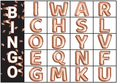 Juego de bingo del alfabeto