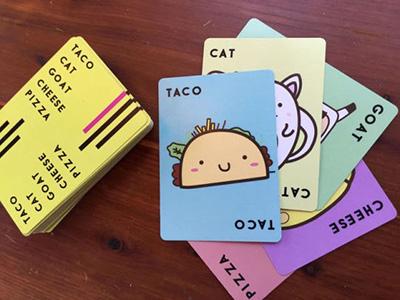 Taco Cat Goat Cheese Pizza juego para familias