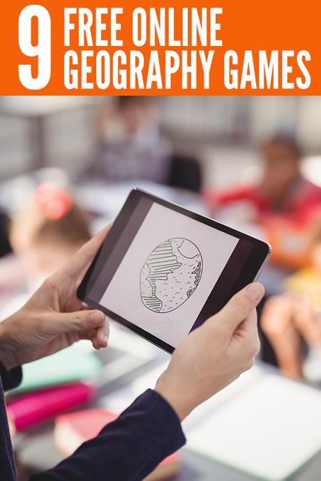 Juegos de geografía online gratis para niños.  Ideal para estudiantes de primaria/primaria y secundaria.