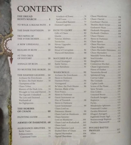 Horns of Hashut, Eternus y mas: Masiva filtración de Caos de AoS