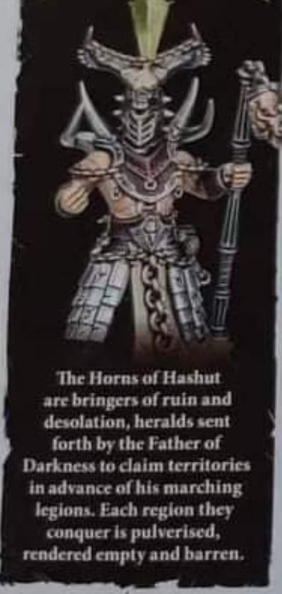 Horns of Hashut, Eternus y mas: Masiva filtración de Caos de AoS