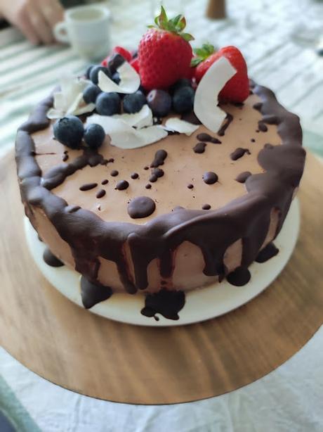 TARTA DE MOUSSE DE CHOCOLATE