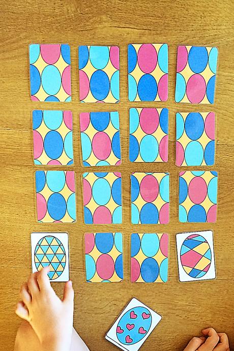 Tarjetas de Pascua Imprimibles + 4 Juegos para Jugar 23 Juego de cartas de memoria de Pascua para imprimir