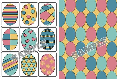 Tarjetas de Pascua Imprimibles + 4 Juegos para Jugar 29 Tarjetas imprimibles del juego del huevo de Pascua