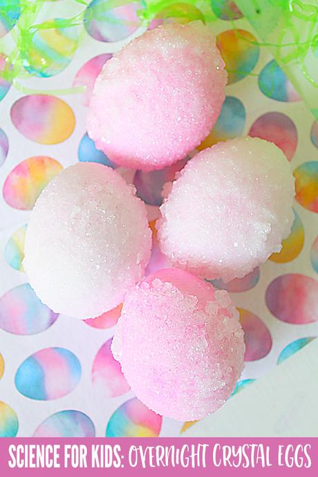 Crystal Science para niños: cultivo de huevos de cristal