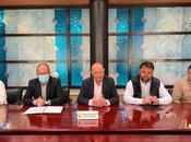 Suscrito convenio asociación empresarios feriantes andalucía, ceuta melilla para feria hermanas