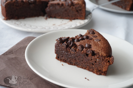 Tarta de chocolate y almendras