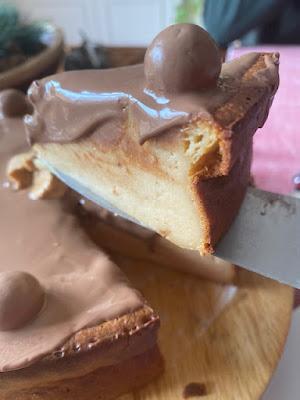 PASTEL DE QUESO CON TURRON JIJONA