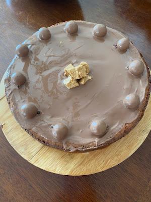 PASTEL DE QUESO CON TURRON JIJONA