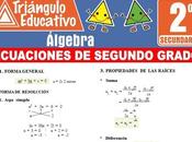 Ecuaciones Segundo Grado para Secundaria