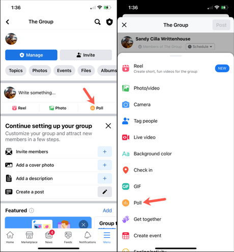 Cómo crear una encuesta de Facebook