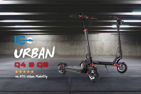 HTO Urban Mobility, dispone de patinetes eléctricos de la marca IC-e Scooter