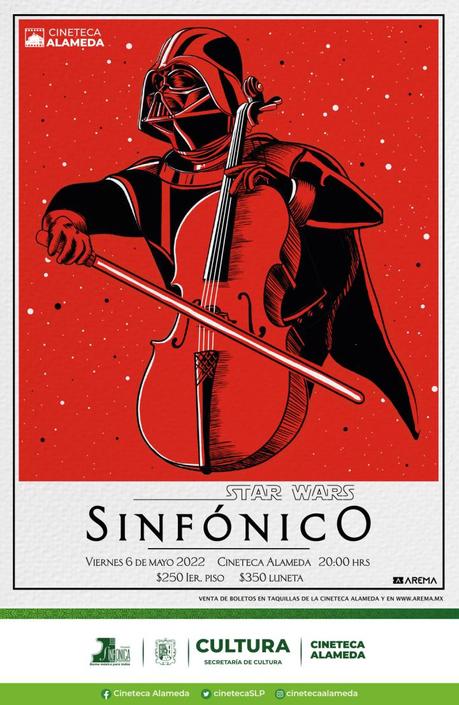 “Que la fuerza te acompañe” con la presentación de “Star Wars Sinfónico” en la Cineteca Alameda