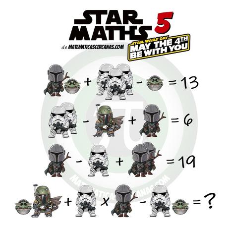 Star Maths 5 – May the 4th be with you – Star Wars Day