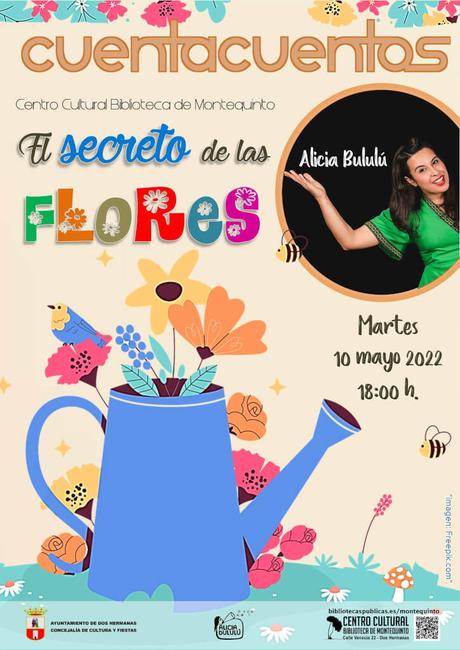 Las Bibliotecas Cuentan: «El secreto de las flores» – Alicia Bululù