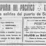 Santander-Cuba:Compañía del Pacífico