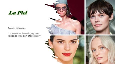 Las pieles son luminosas y naturales esta temporada. Tendencias en Maquillaje para la Primavera – Verano 2022