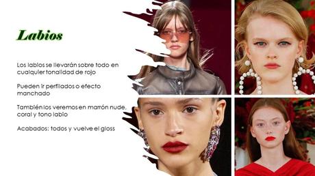 Labios rojos sí o sí Tendencias en Maquillaje para la Primavera – Verano 2022