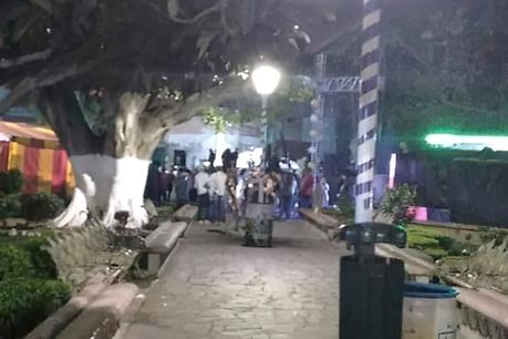 (Video) Se registró balacera en plena feria de Rayón