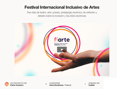 FIARTE, Festival Internacional Inclusivo de Artes, por Manu Medina